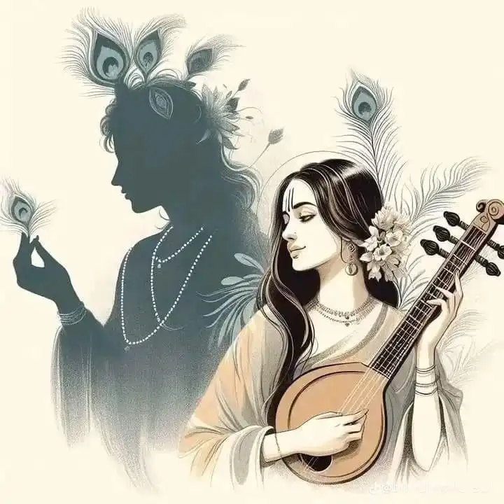 romantic radha krishna dp